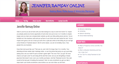 Desktop Screenshot of jenniferramsayonline.com